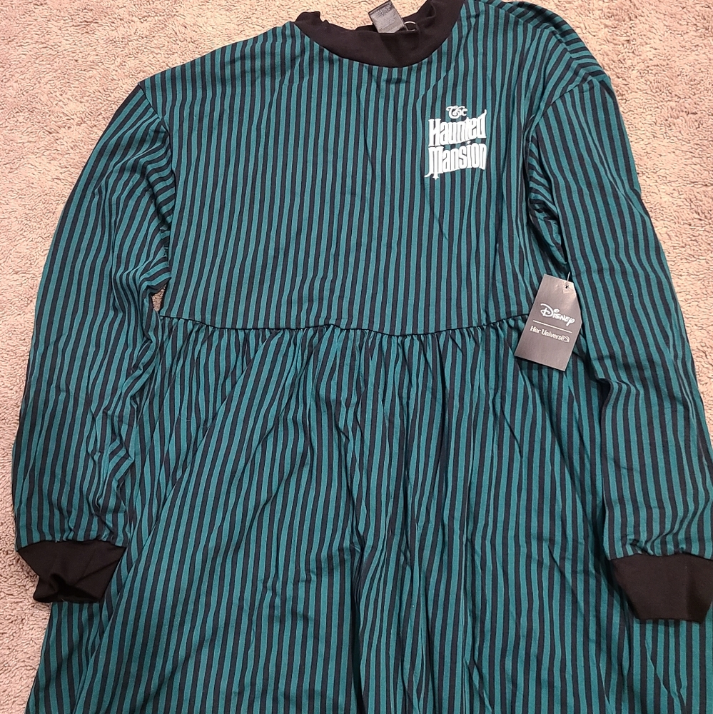 Her Universe Haunted Mansion Babydoll Dress S